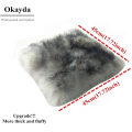 The Most Popular 100% Long Length Sheepskin Fur Cushion Covers